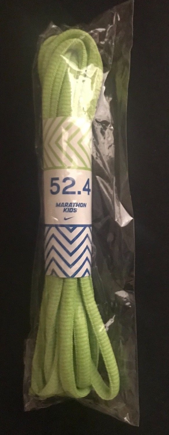 neon green shoelaces nike